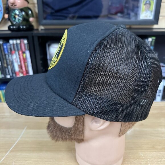 Vintage New York State Police Gold Black Hat Cap Youngan - Picture 2 of 6